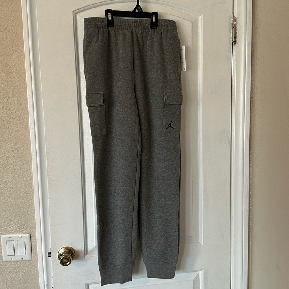 Boys Jordan cargo sweats. NWT